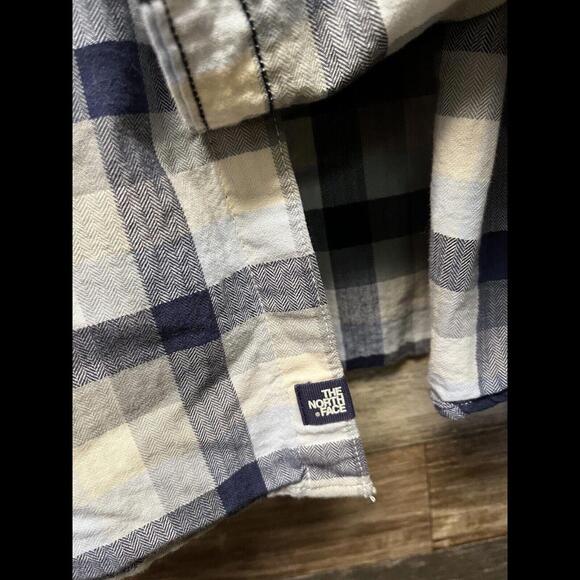 The North Face Mens Plaid Multicolor Button-Up Shirt Long Sleeve Casual 2XL XXL - Picture 5 of 10